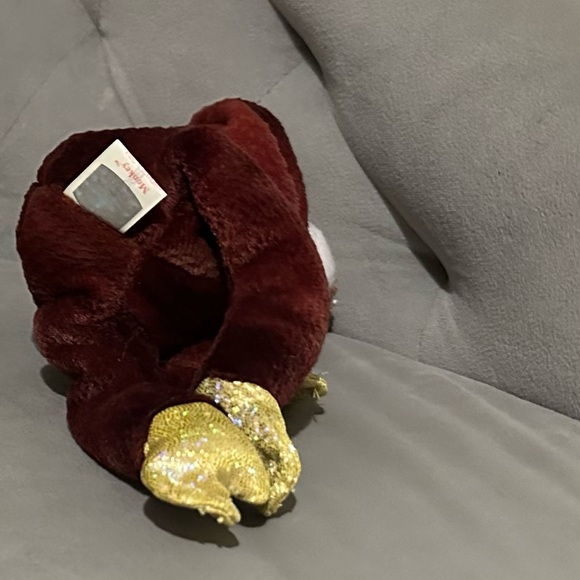 TY Beanie Babies Year Of The Monkey Brown/Gold Plush Toy, Vintage Y2K, NWT - Picture 2 of 5